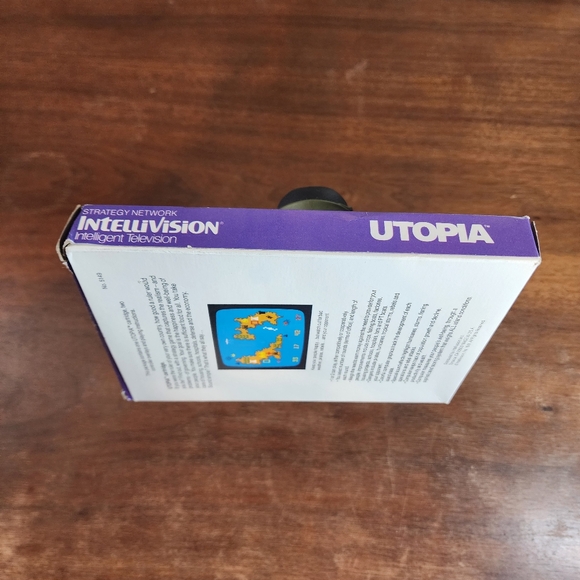Intellivision Utopia Intelligent television CIB Game - Picture 5 of 8